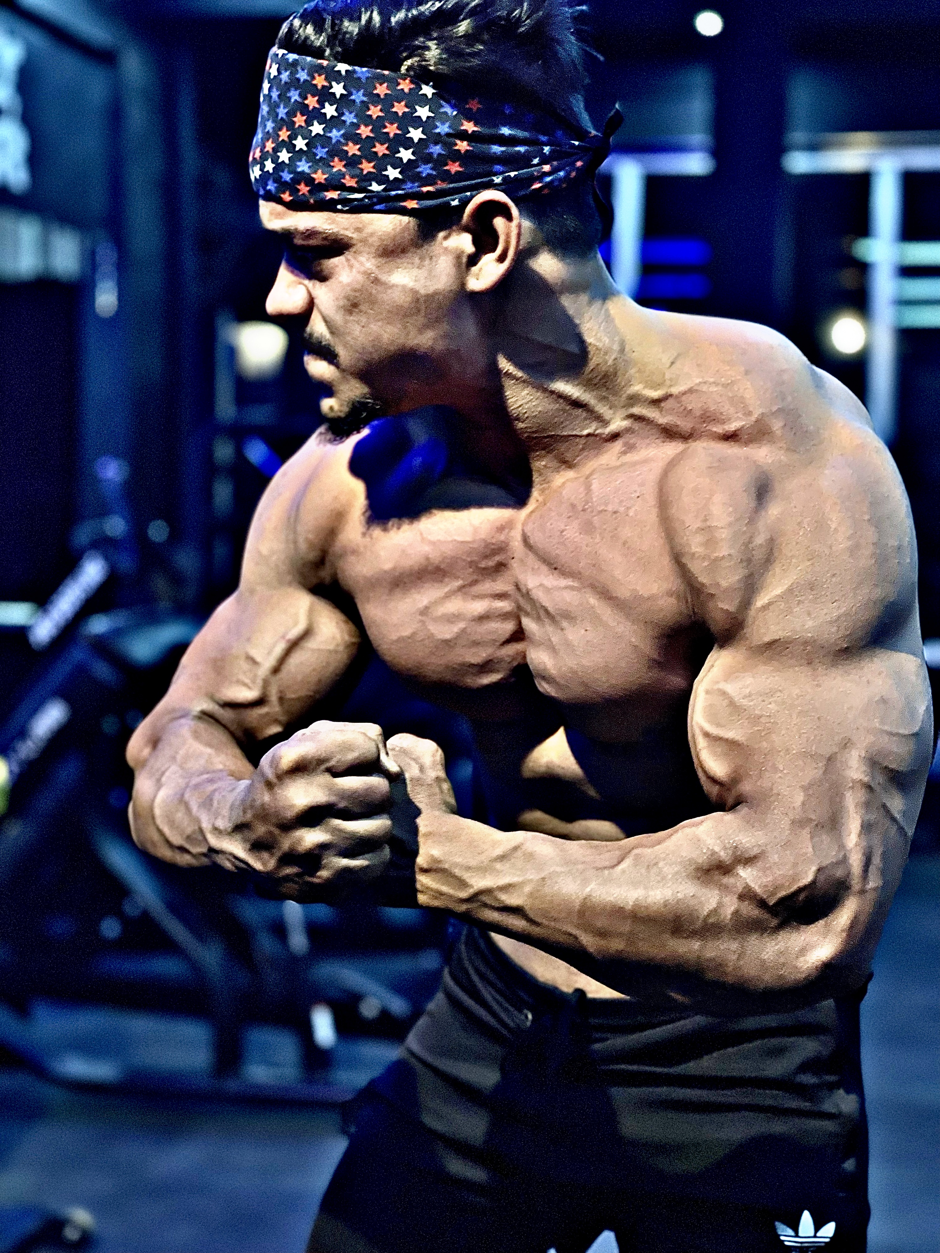 Intense cardio and treadmill workout area